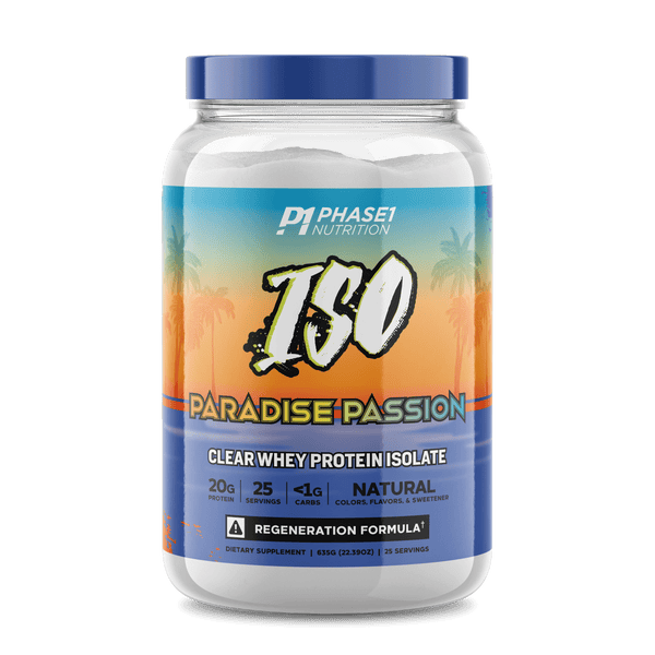 Phase 1 Nutrition ISO Clear Whey Protein 25srv