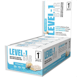 Level-1 Bars 15ct - Nutrition Faktory 