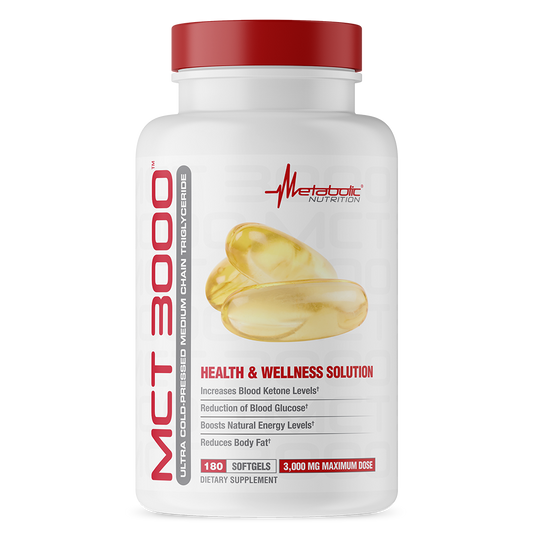 Metabolic Nutrition MCT 3000 180Caps