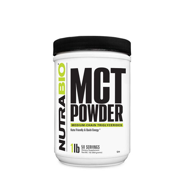 NutraBio MCT Powder 1lb