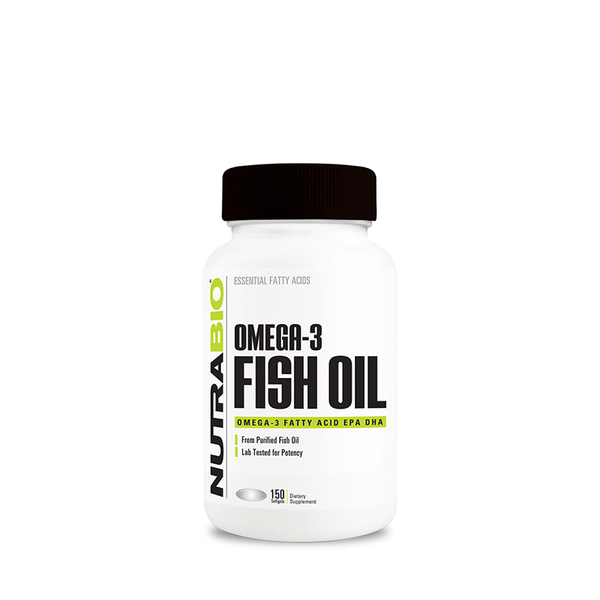 NutraBio Omega 3 Fish Oil  150 softgels