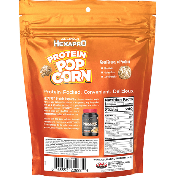 Allmax Hexapro Protein Popcorn 6pk