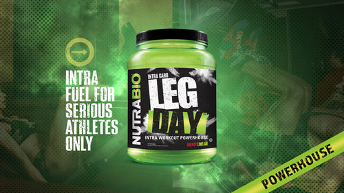 NutraBio Leg Day High Octane Fuel to Power Your Workouts Into