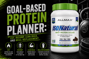 Goal‑Based Protein Planner: Cut, Recomp, Lean Bulk, and Meal Replacement