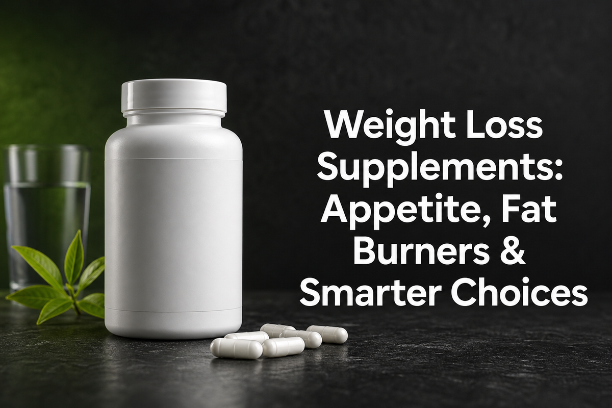 Weight Loss Supplements: Appetite, Fat Burners & Smarter Choices