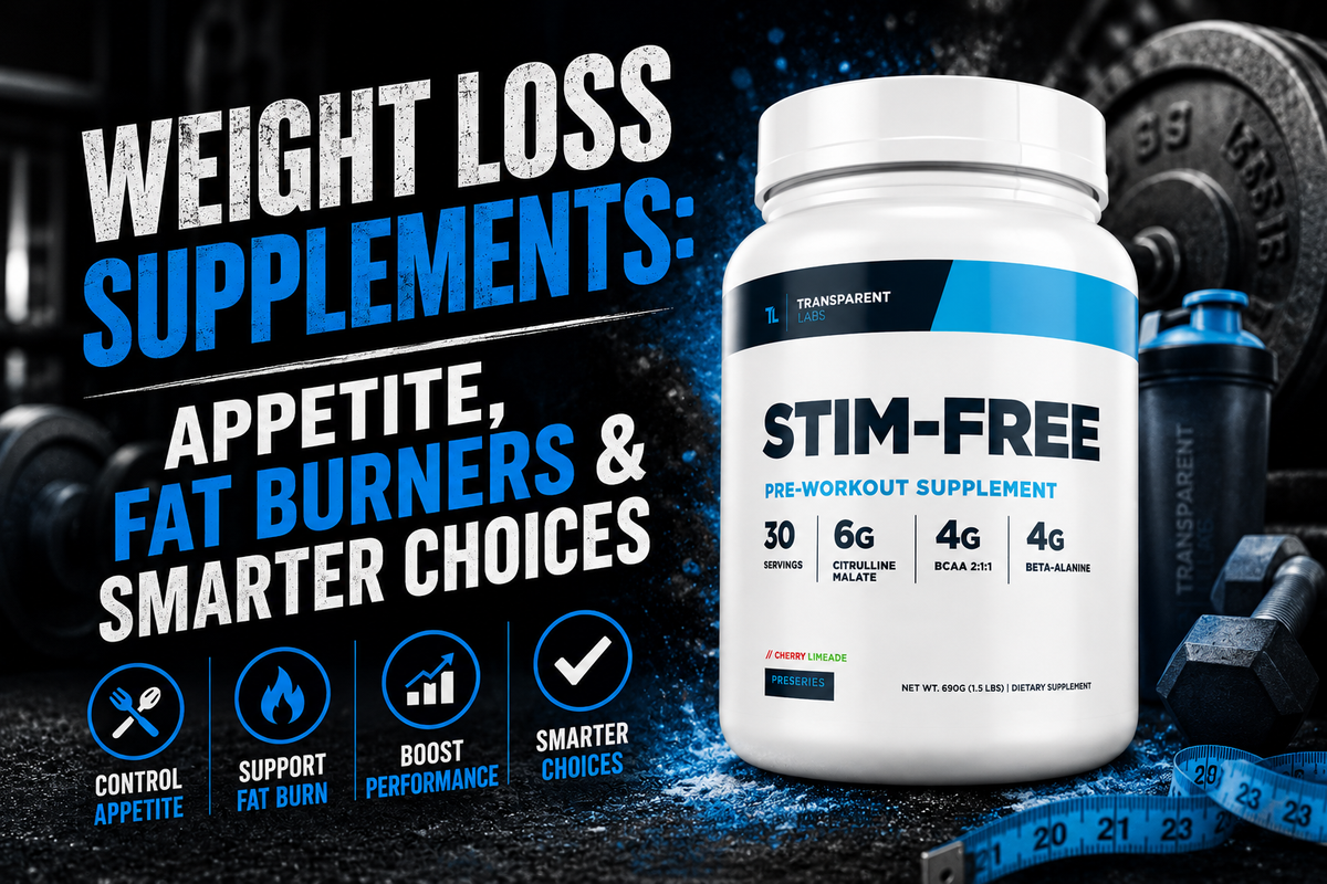 Weight Loss Supplements: Appetite, Fat Burners & Smarter Choices