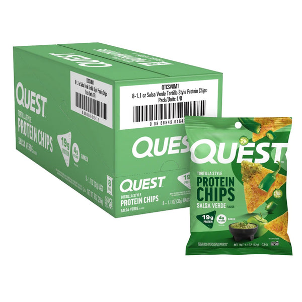 Quest Tortilla Chip 8ct - Nutrition Faktory 