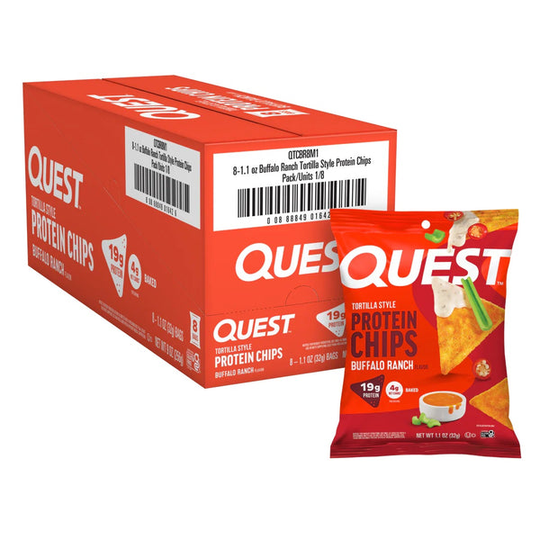 Quest Tortilla Chip 8ct - Nutrition Faktory 
