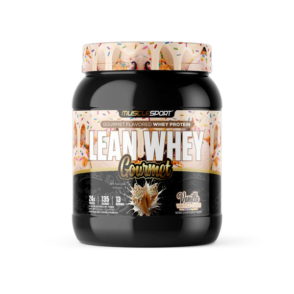 MuscleSport Lean Whey Gourmet 1lb