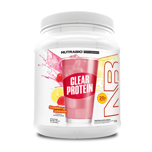 NutraBio Clear Whey Protein Isolate 20srv