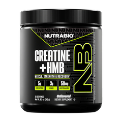 NutraBio Creatine + HMB 30srv