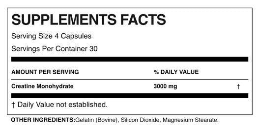 Supplement facts