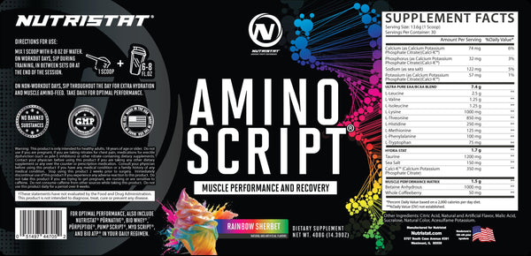 Nutristat Amino Script 30srv