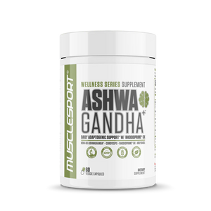 MuscleSport Ashwagandha + 60Caps - Nutrition Faktory 