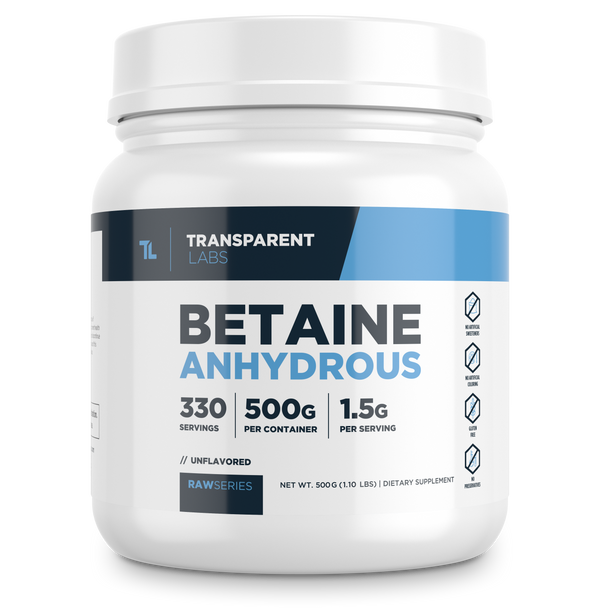 Transparent Labs Betaine Anhydrous 330srv