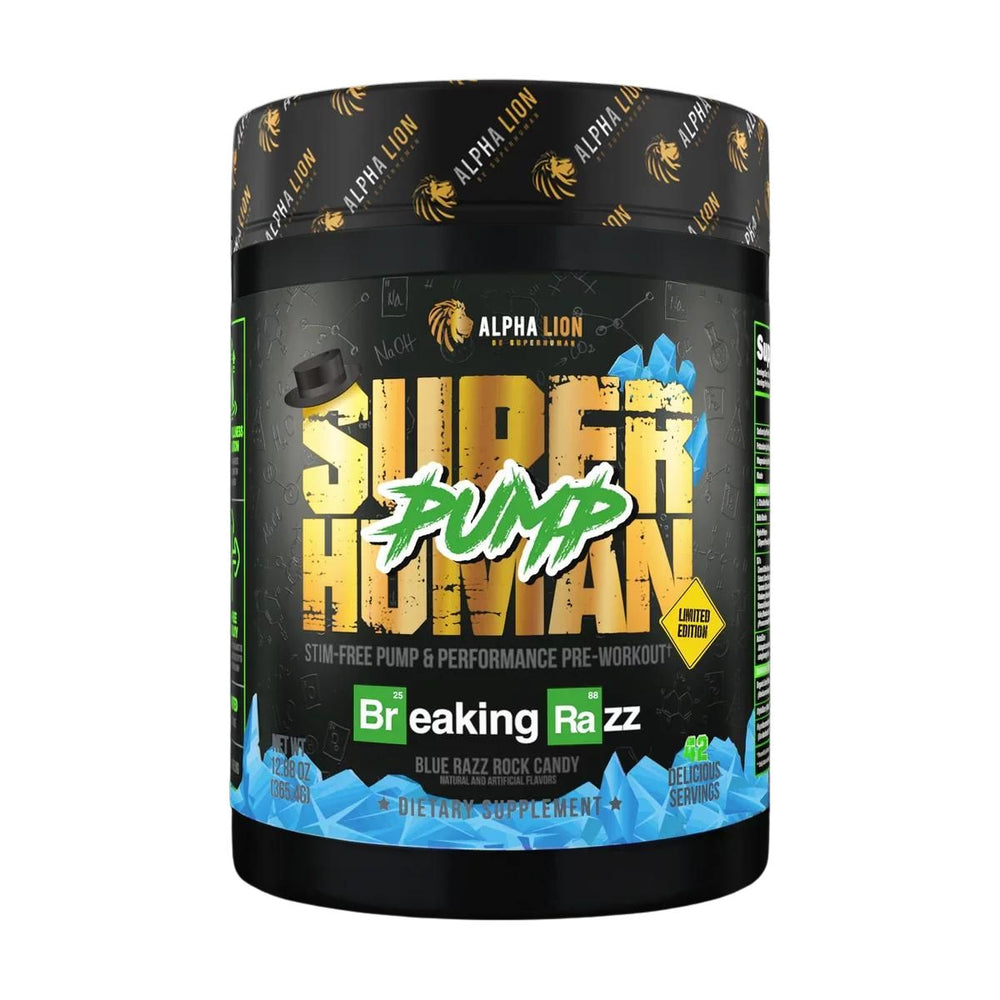 alpha lion l carnitine reviews Superhuman Pump Non-Stimulant Pre-Workout 42 Servings