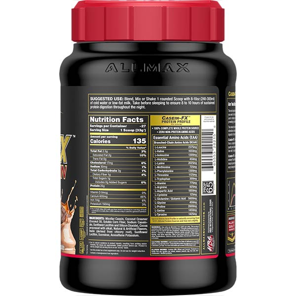 Allmax Casein FX 2lb - Nutrition Faktory 