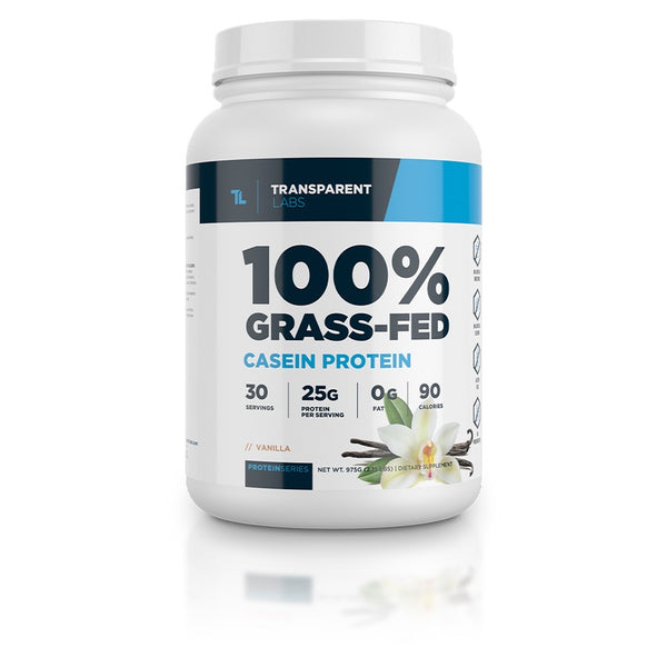 Transparent Labs Grass Fed Casein 30srv - Nutrition Faktory 