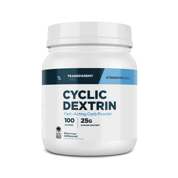 Transparent Labs Cyclic Dextrin 30srv Fast-Acting Carb Powder from Transparent Labs