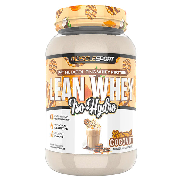 MuscleSport Lean Whey Iso-Hydro 2lb - Nutrition Faktory 