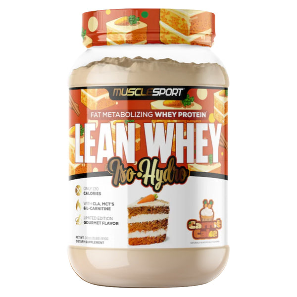MuscleSport Lean Whey Iso-Hydro 2lb - Nutrition Faktory 