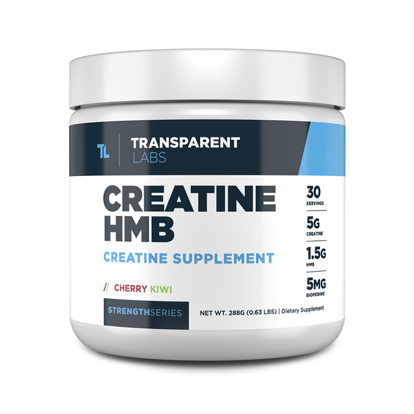 Cherry Kiwi Creatine HMB Creatine Supplement 30srv from Transparent Labs Strength Series