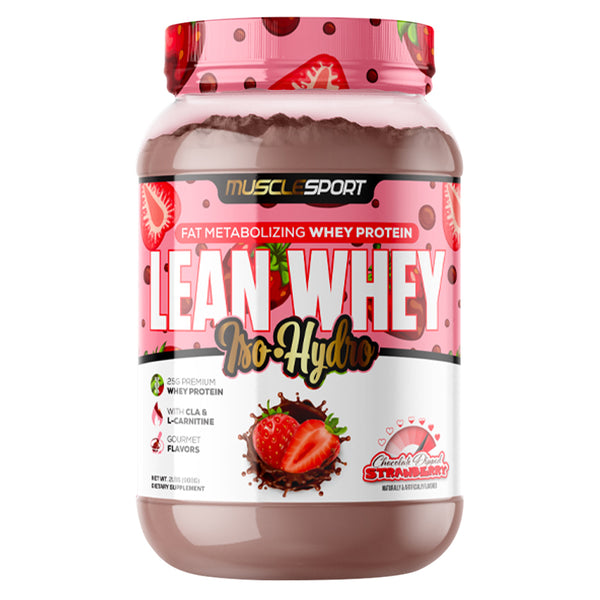 MuscleSport Lean Whey Iso-Hydro 2lb - Nutrition Faktory 