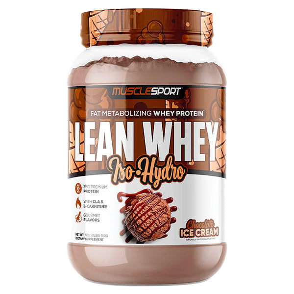 MuscleSport Lean Whey Iso-Hydro 2lb - Nutrition Faktory 