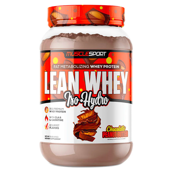 MuscleSport Lean Whey Iso-Hydro 2lb - Nutrition Faktory 