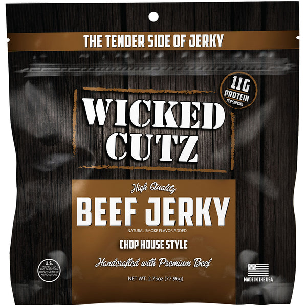 Wicked Cutz Beef Jerky 8pk