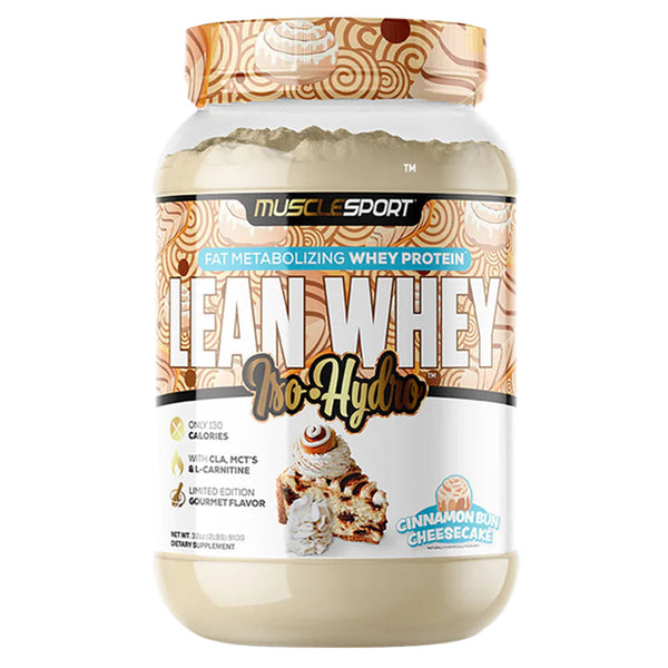 MuscleSport Lean Whey Iso-Hydro 2lb - Nutrition Faktory 