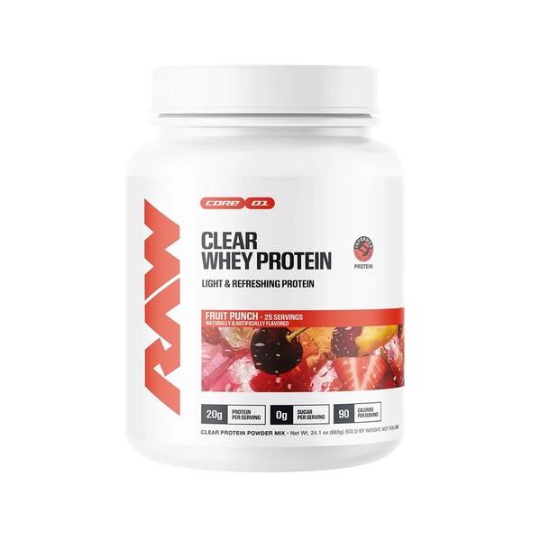 Raw Clear Whey Protein 25srv