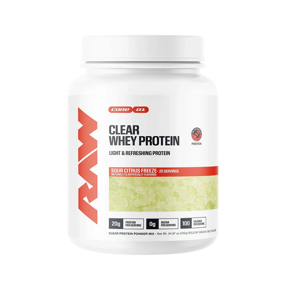 Raw Clear Whey Protein 25srv