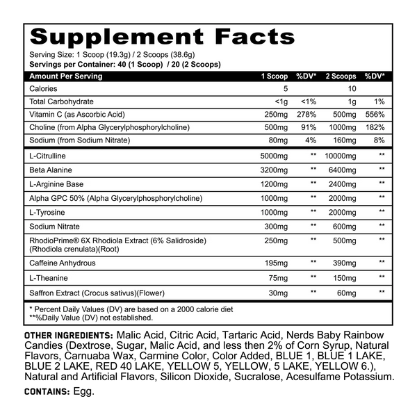 Panda Supps X HTLT Alter Ego 20/40serv