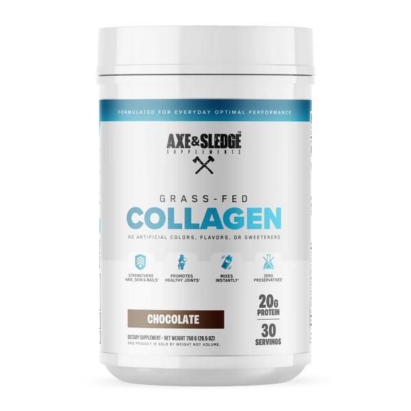 Axe & Sledge Grass-Fed Collagen 30srv - Nutrition Faktory 