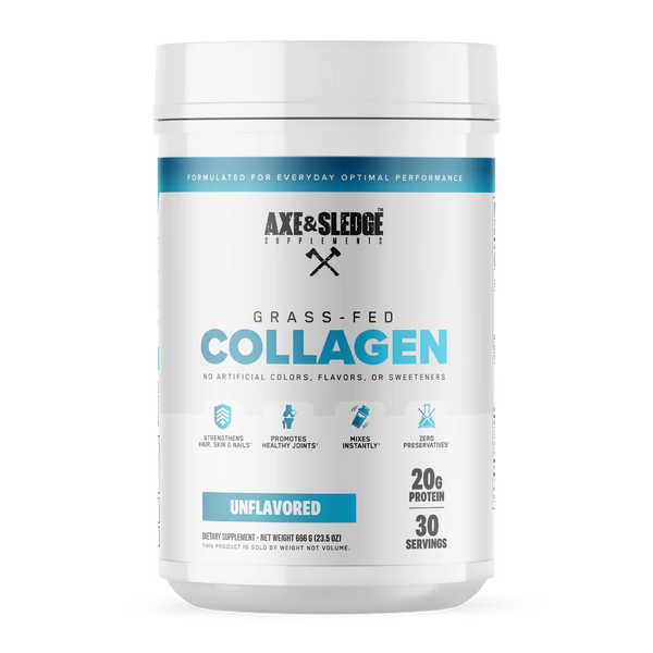 Axe & Sledge Grass-Fed Collagen 30srv - Nutrition Faktory 