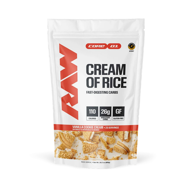 Raw Cream Of Rice 25srv