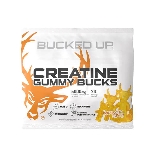 Bucked Up Creatine Gummy Bucks 24srv