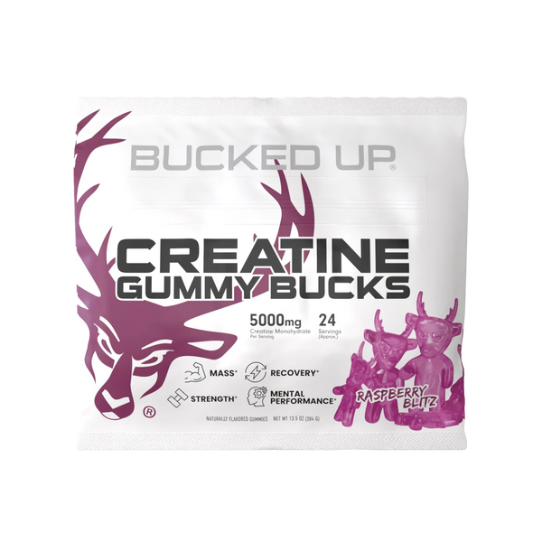 Bucked Up Creatine Gummy Bucks 24srv