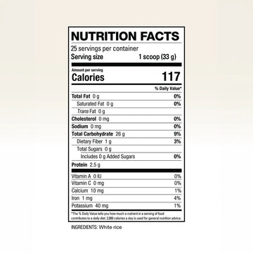 ELEV8 Creamy Rice 25srv - Nutrition Faktory 