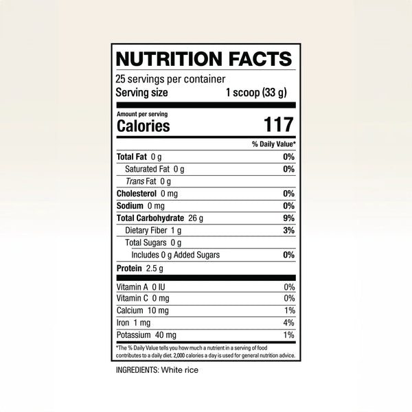 ELEV8 Creamy Rice 25srv - Nutrition Faktory 