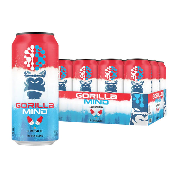 Gorilla Mind Energy Drink 12pk - Nutrition Faktory 
