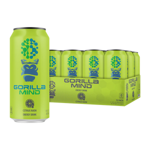 Energy Drink from Gorilla Mind in Citrus Rain flavor