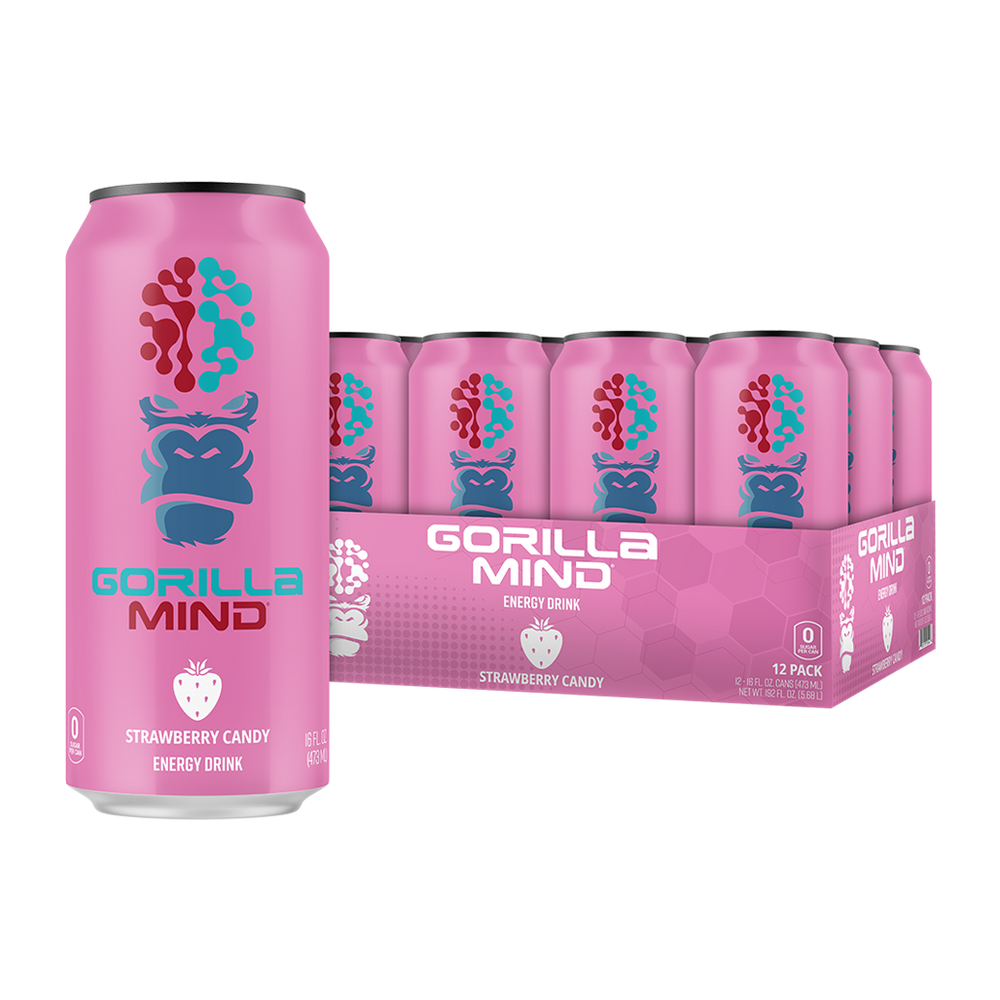 Gorilla Mind Energy Drink 12pk | Gorilla Mind – Nutrition Faktory