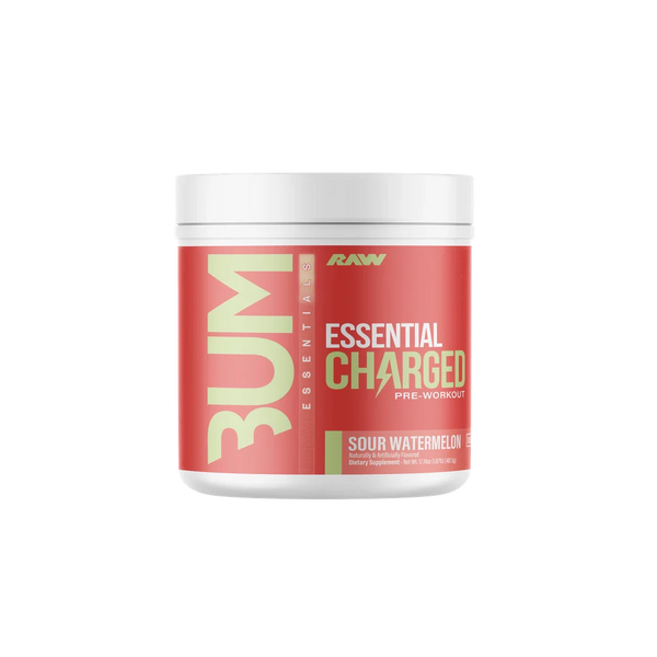 Raw Essential Charged Pre-Workout 25srv - Nutrition Faktory 