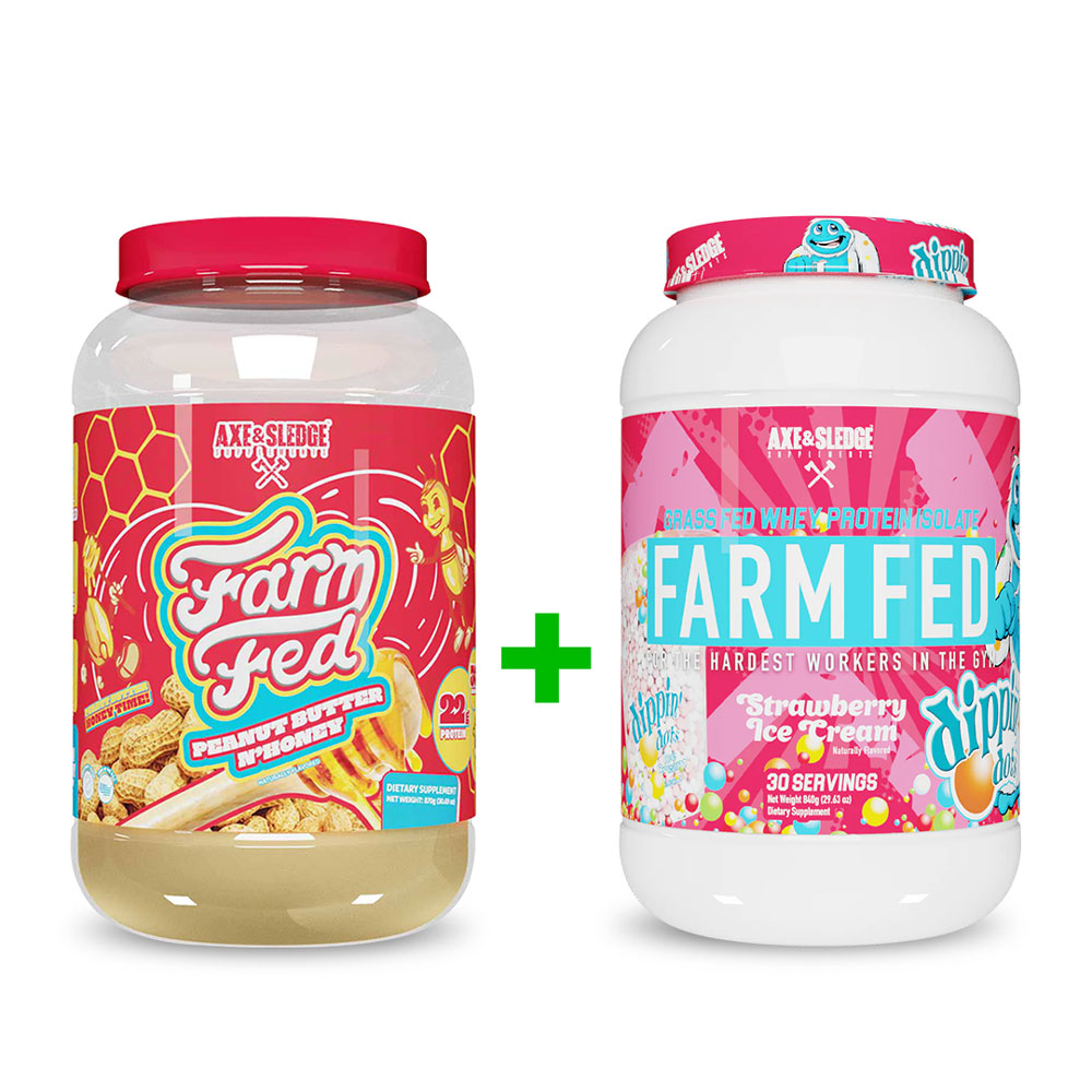 Farm Fed Protein 2-Pack (Mix & Match Flavors) – Nutrition Faktory