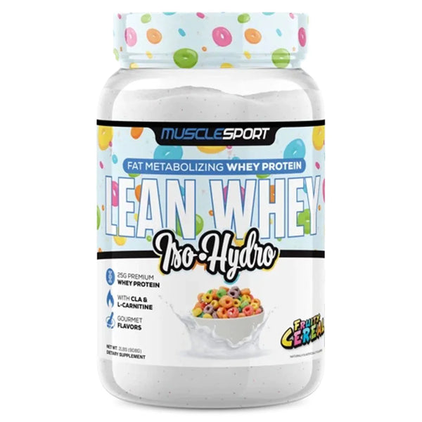 MuscleSport Lean Whey Iso-Hydro 2lb - Nutrition Faktory 