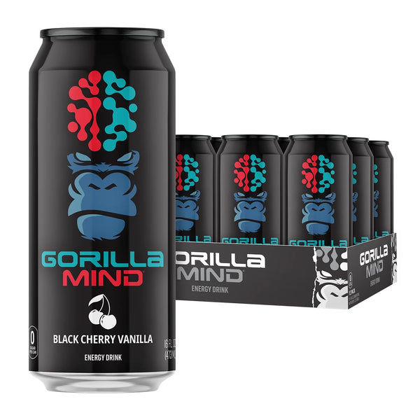Gorilla Mind Energy Drink 12pk - Nutrition Faktory 