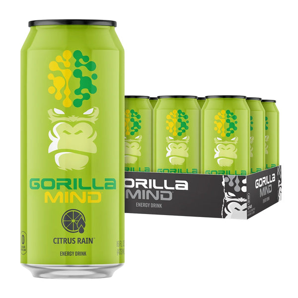 Gorilla Mind Energy Drink 12pk - Nutrition Faktory 