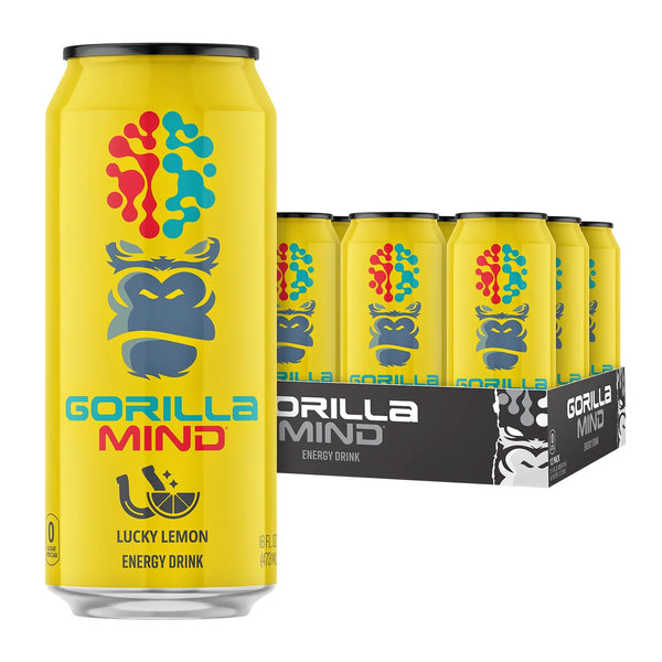 Gorilla Mind Energy Drink 12pk - Nutrition Faktory 